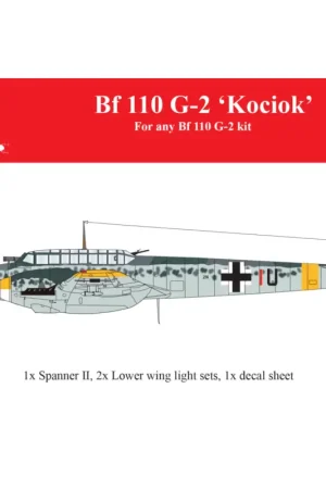 Bf-110G-2 'Kociok' conversion (for any Bf-110G-2 kit) Koopje