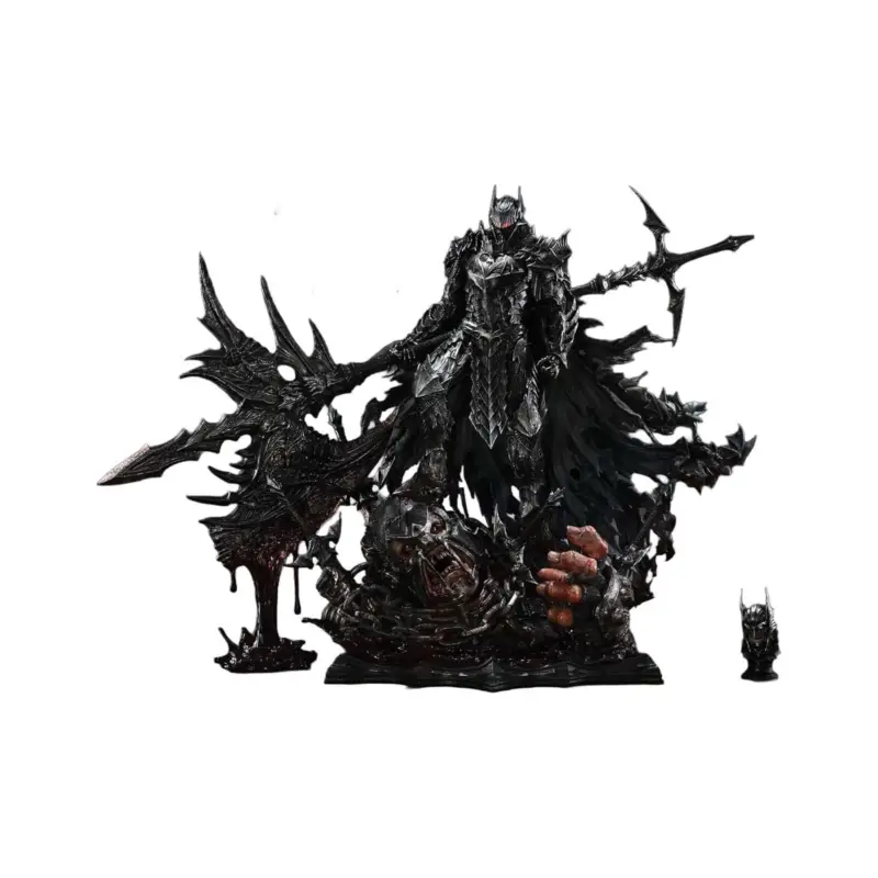 DC Comics statuette Ultimate Premium Masterline Series 1/4 Batman (Comics) Batman: The Berserker Rage Deluxe Mode Version 93 cm Hete Deal