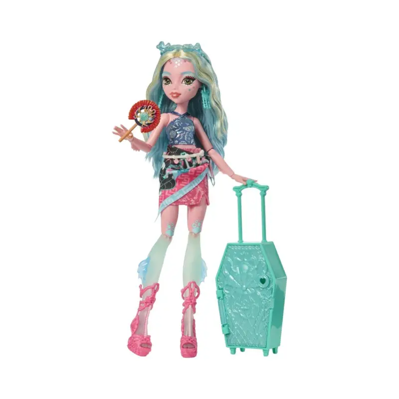 Veilige Betaling Monster High Skulltimate Secrets Doll Destination: Gore-geous Oasis - Lagoona Blue