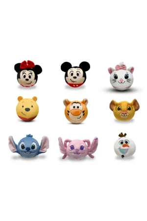 DISNEY - Display of 9 Anti-Stress Balls 'Squashkings' - 8cm Alleen Vandaag
