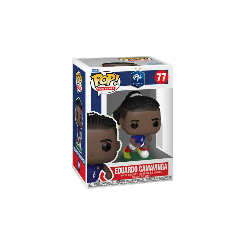 FRANCE - FUNKO POP! Football - Eduardo Camavinga Pop figur Aanbieding
