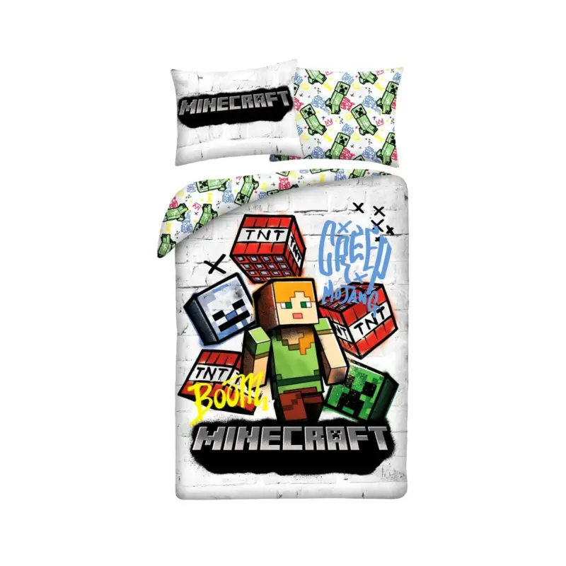 Express Levering Minecraft bedding set Ver. 11 140 x 200 cm / 70 x 90 cm