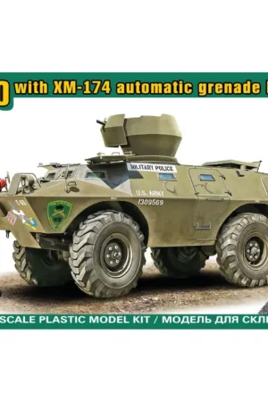 Goedkoop V-100 with XM-174 grenade launcher Schaalmodel