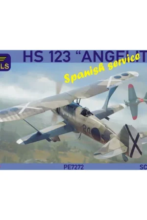 Henschel Hs-123 'Angelito' Spanish service Complete plastic kit with resin update and 4 decal options (Grupo 5-G-17, Grupo Mixto Gratis Retour