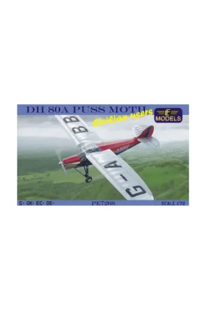 de Havilland DH-80A Puss Moth Civilian users (1xUK, Czech, Spain, Austria) Schaalmodel Koopje