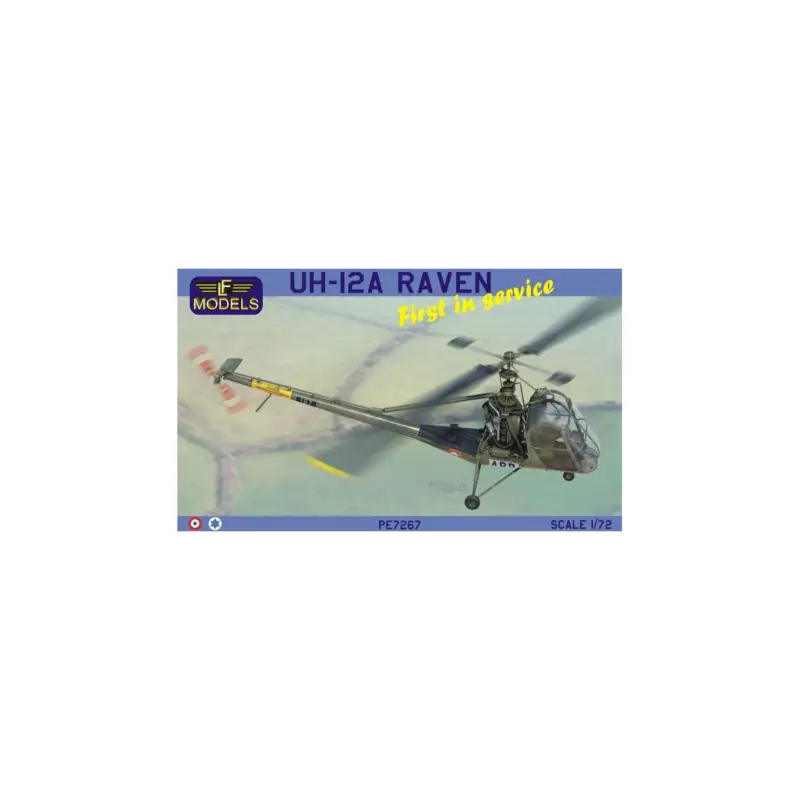 Bestseller UH-12A Raven First in service (2x France, 2x Israel) Schaalmodel