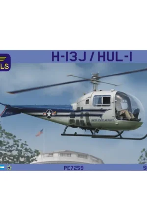 Favoriet H-13J/HUL-1 (US VIP Transport, US Navy, Brazil, Argentina, Chile) Complete plastic kit with photo etched parts, clear injected c