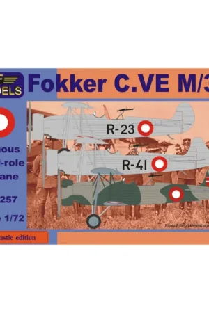 Fokker C.VE M/33 (Denmark) Schaalmodel Op = Op