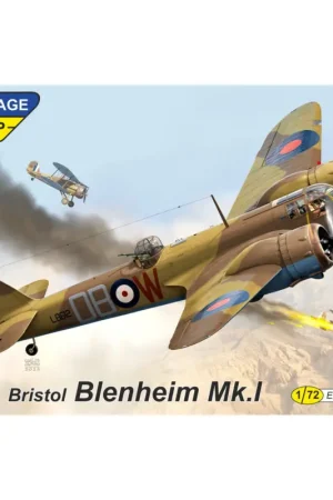 Uitverkoop Bristol Blenheim Mk.I ex-Novo, new decals Schaalmodel
