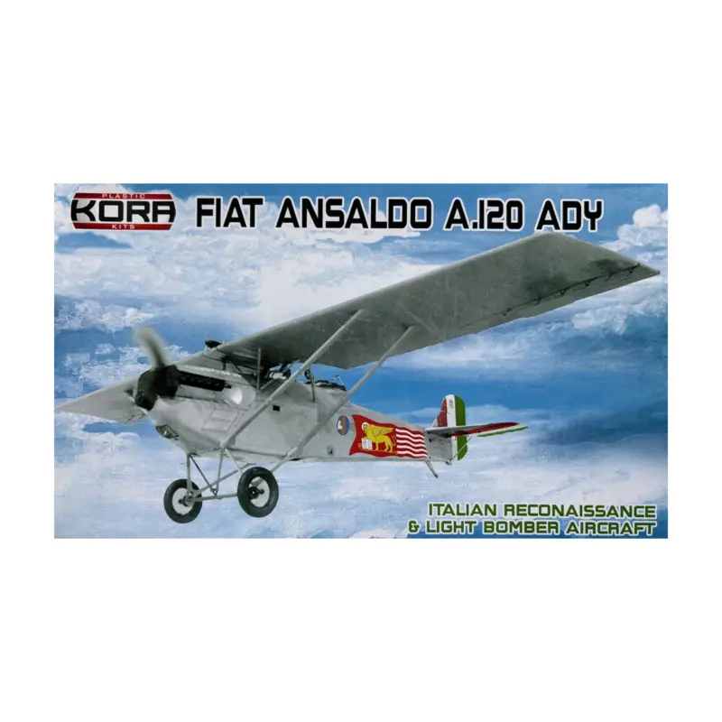 Ansaldo A.120 Ady Italian Recce/light bomber Schaalmodel Lage Kosten