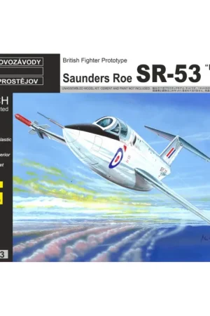 Direct Beschikbaar Saunders-Roe SR-53 'Prototype' re-release, Hi-tech edition, incl. paint mask & 3D printed parts, new decals
