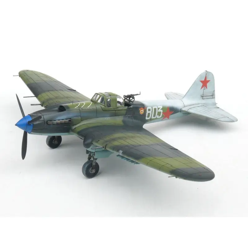 Snelle Levering Ilyushin Il-2 'Interim Gunner's Station' including the canopy frame paint mask Schaalmodel