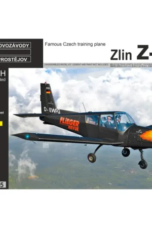 Beperkte Voorraad Zlin Z-43 re-release, incl. paint mask, new decals Schaalmodel