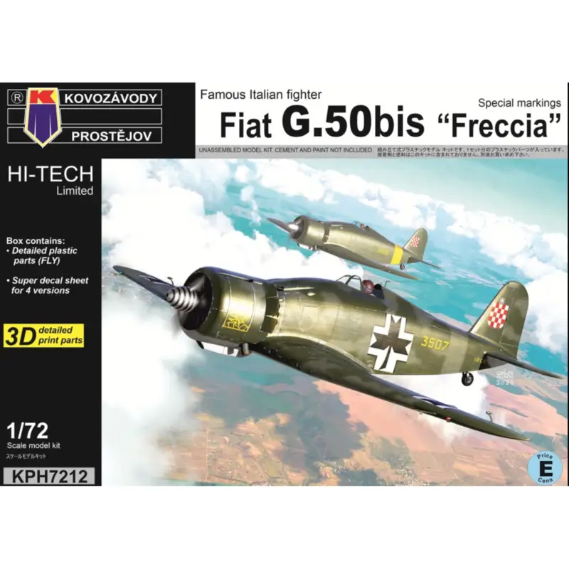 Actieprijs Fiat G.50bis „Freccia“ Special markings Schaalmodel
