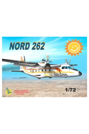 Nord 262 National and Queensland Pacific of Australia Schaalmodel Exclusieve Aanbieding