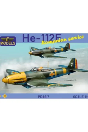 Heinkel He-112E Romanian service Schaalmodel Nieuw