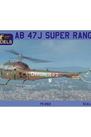 Speciale Aanbieding AB 47J Super Ranger (Carabinieri, SAR rescue, Italian AF) Complete plastic kit with photo etched parts, clear injected canopies