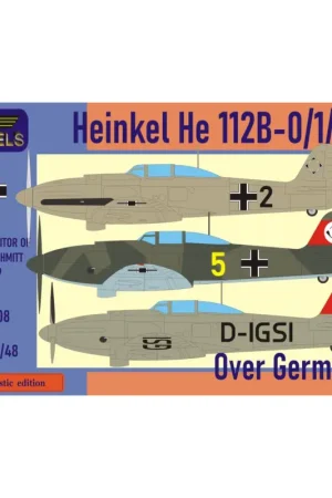 Lage Kosten Heinkel He-112B-0/1/V9 over Germany Schaalmodel