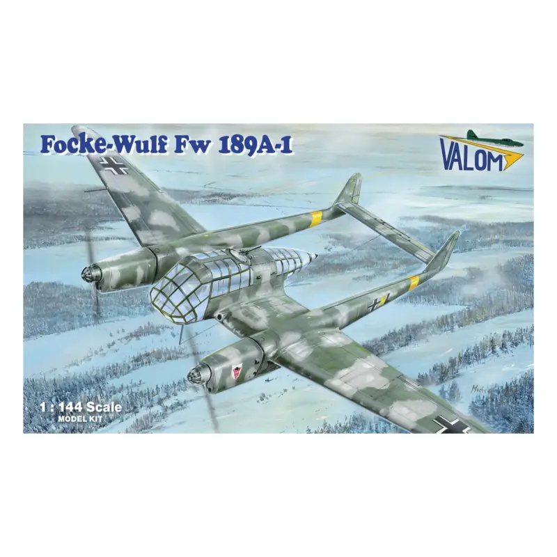 Focke-Wulf Fw 189A-1 new mould in 2025 Schaalmodel Direct Beschikbaar