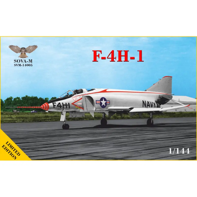 McDonnell F-4H-1 Phantom (Flight tests 1959) Schaalmodel Must-Have