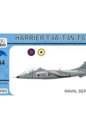BAe Harrier T.4N/T.8/T.60 'Naval Service' one model included new frame with fuselage etc., 3D designed canopy from metal mould Beperkte Voorraad