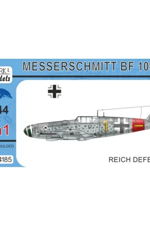 Messerschmitt Bf-109G-6 'Reich Defence' (2in1) 2in1 (two kits included) new mould, 3D designed canopy from metal mould Seizoensaanbieding