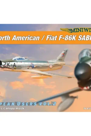 North-American/Fiat F-86K SABRE DOG (ex OzMods) Norway and Netherlands with canopy paint masks Flitsaanbieding