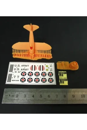 Exclusieve Aanbieding Boeing P-26 Peashooter (3D-Printed) with etched parts and decals Schaalmodel
