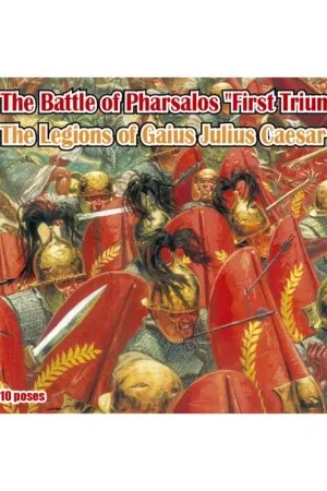 THE BATTLE OF PHARSALOS 'FIRST TRIUMVIRATE' THE LEGIONS OF GAIUS JULIUS CAESAR SET 2 20 figures in 10 poses (3D-PRINTED) Beperkt Aanbod
