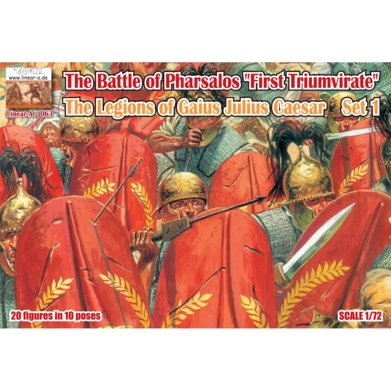 The battle of pharsalos 'first triumvirate' the legions of gaius julius caesar set 1 (3d-printed) Hete Deal