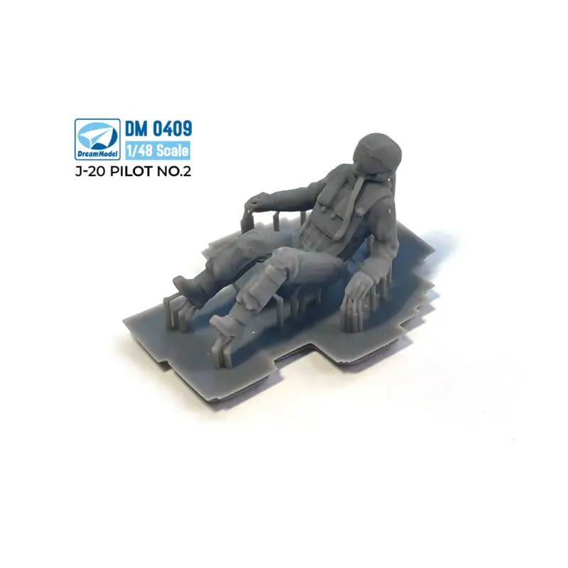 PLAAF Pilots for Chengdu J-20 NO.1 3D-Printed Figuren Hete Deal