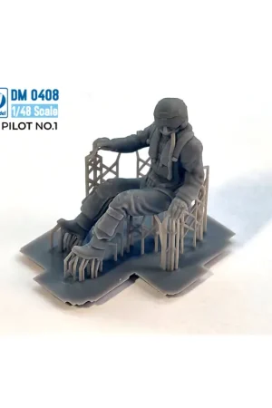 Op = Op PLAAF Pilots for Chengdu J-20 NO.1 3D-Printed Figuren