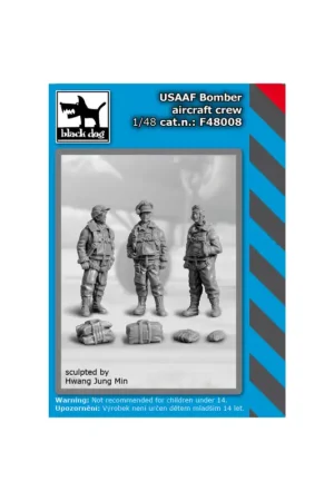 USAAF Bomber aircraft crew (3 figures) Figuren Favoriet