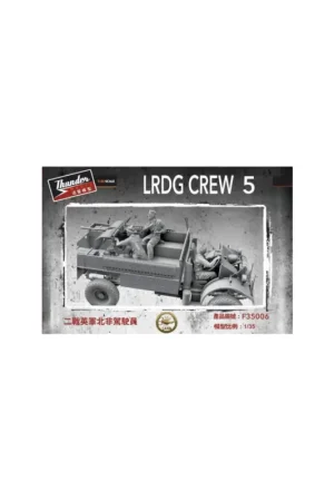 LRDG Crew Set 5 Figuren Actieprijs