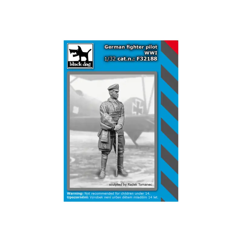 Finale Uitverkoop German fighter pilot WWI Figuren