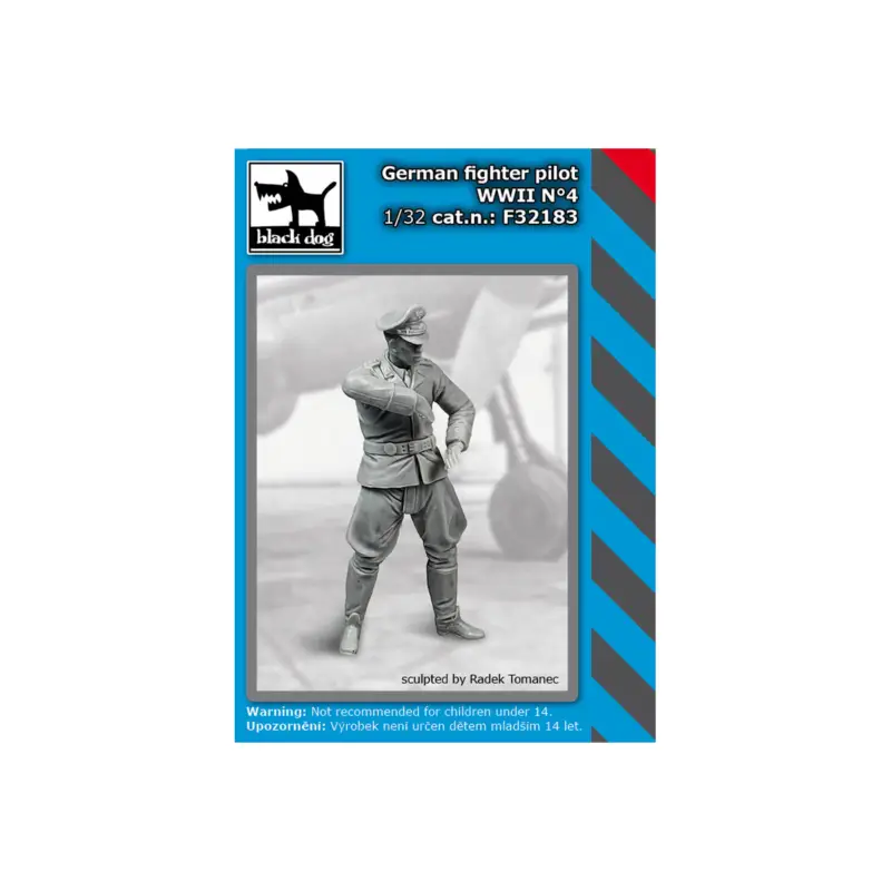 Fabrieksprijs German fighter pilot WWII N°4 Figuren
