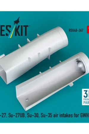 Sukhoi Su-27, Sukhoi Su-27UB,30,35 air intakes (designed to be used with Great Wall Hobby kits) (3D Printed) Superprijs