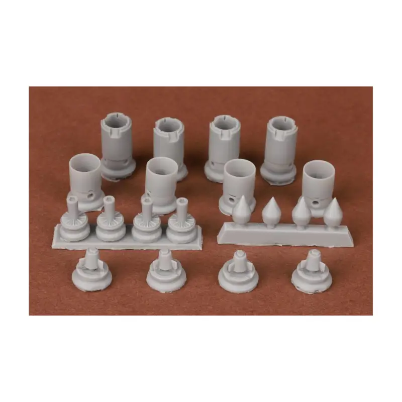 Convair B-58 Hustler seamless engine intakes (designed to be used with Italeri kits) Betaalbaar