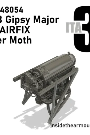 Gipsy Major Engine for the Airfix Tigermoth Express Levering