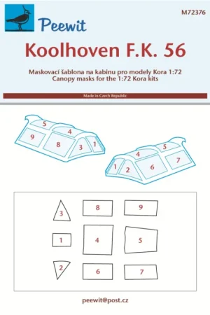 Speciale Aanbieding Koolhoven F.K.56 (designed to be used with Kora kits)