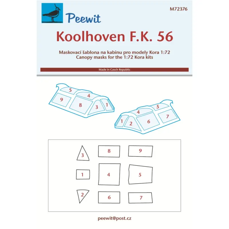 Speciale Aanbieding Koolhoven F.K.56 (designed to be used with Kora kits)