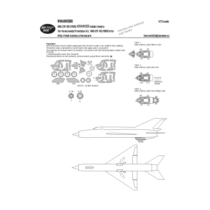 MiG-21F-13C Merkproduct