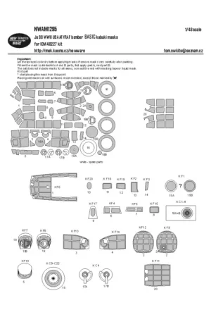 paint mask (designed to be used with ICM UA UK kits) Veilige Betaling