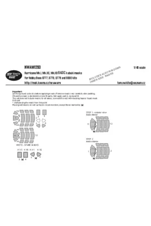 paint mask (designed to be used with Hobby Boss kits) Weekendaanbieding