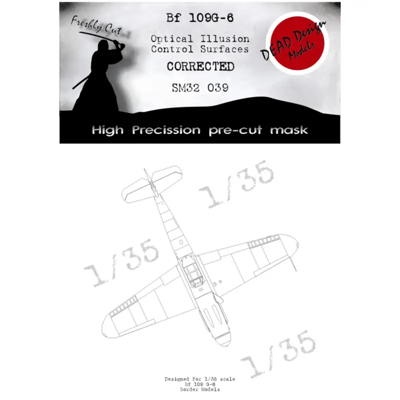 Weekendaanbieding Bf 109G-6 Control Surfaces BOR