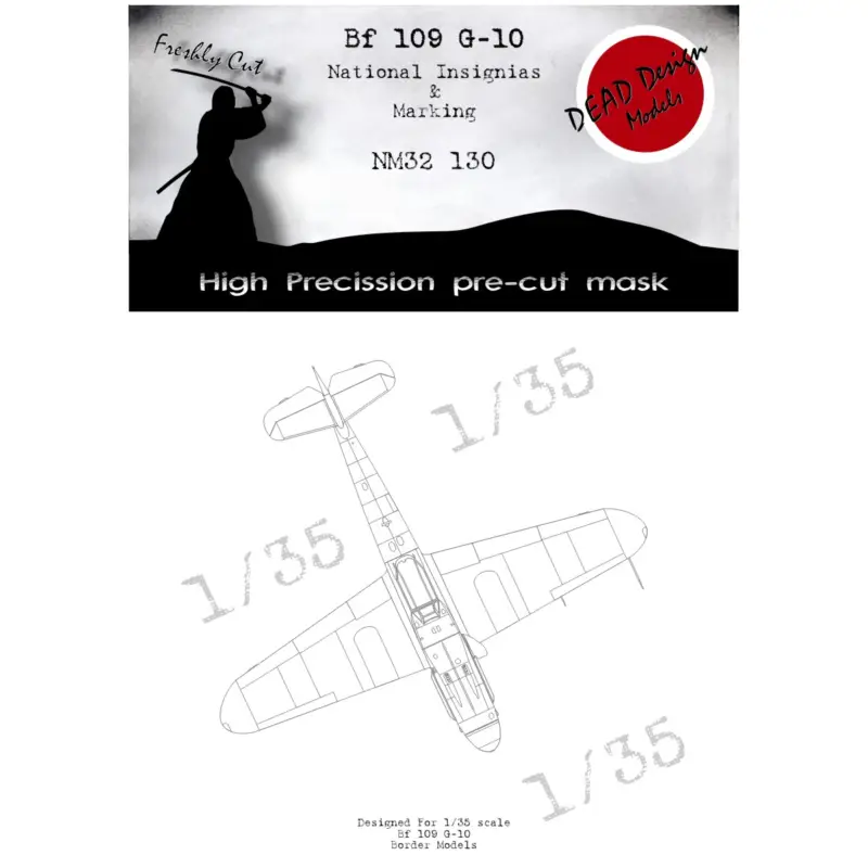 Korting Bf-109G-10 Nat. Insignias BOR