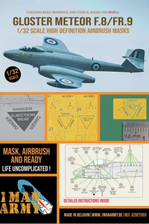 Veilige Betaling Gloster Meteor F.8 / FR.9 ( Revell )