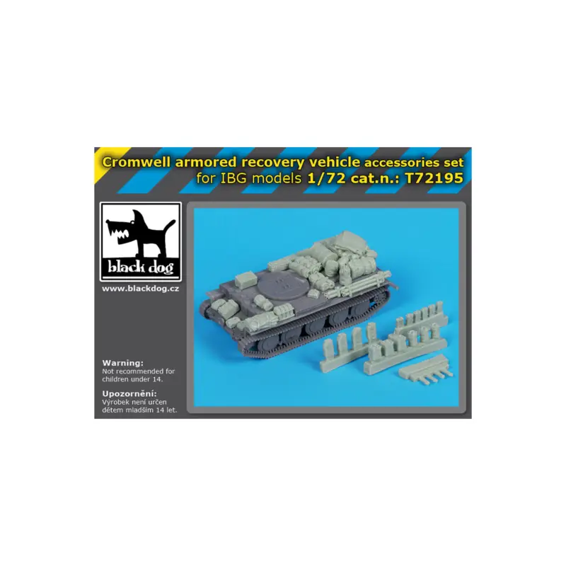 Cromwell Armored Recovery Vehicle accessories (designed to be used with IBG Models kits) Goedkoop
