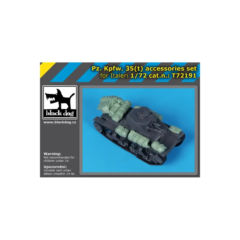 Direct Verzonden Pz.Kpfw. 35(t) Italeri accessories set for Italeri