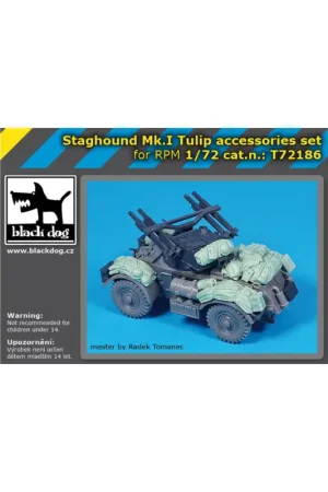 Staghound Mk.I Tulip accessories set for RPM kits) Gecertificeerd